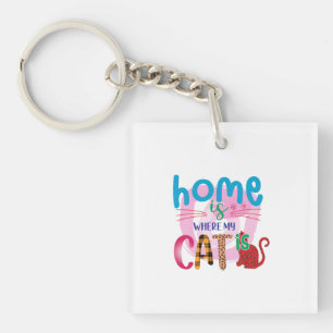 Cat Art Home Est Là Où Mon Chat Est