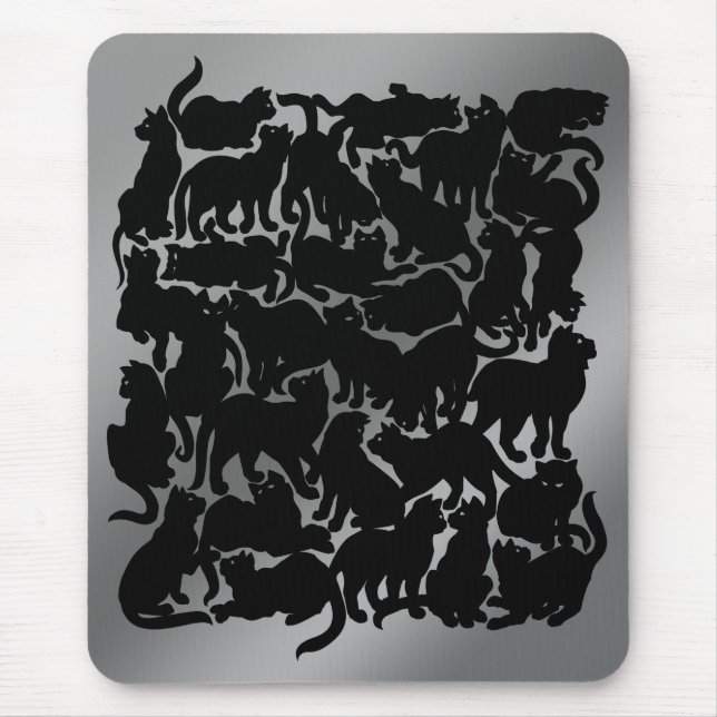 Cat Art Mousepad Bug Keepsake Cat Lover Gifts (Front)