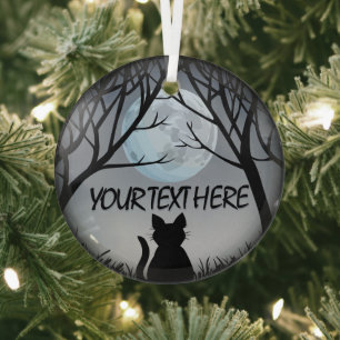 Cat Art Ornament Personalized Cat Lover Decoration