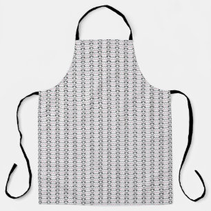 Cat Artwork   Cute Cat Pattern Seamless Background Apron