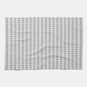 Cat Artwork   Cute Cat Pattern Seamless Background Kitchen Towel