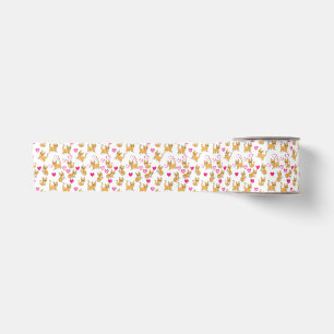Cat Artwork Cute Cat Valentine Satin Ribbon