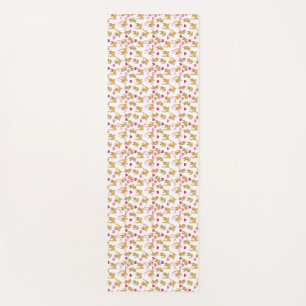 Cat Artwork   Cute Cat Valentine Yoga Mat