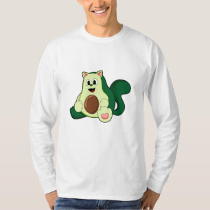 Cat as Avocado T-Shirt