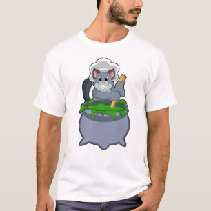 Cat as Cook with Magic potion T-Shirt