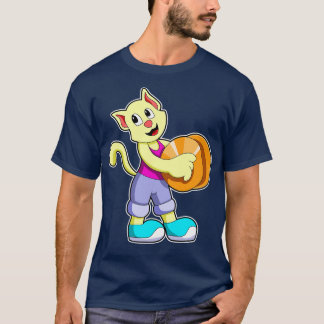 Cat as Musican with Hihat T-Shirt