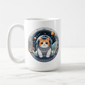Cat Astronaut Coffee Mug