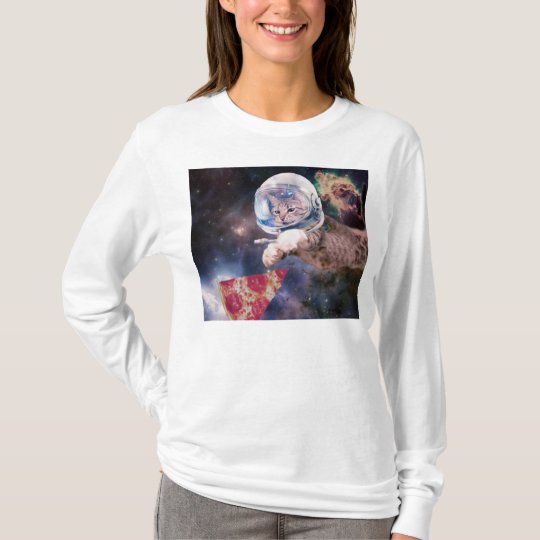 cat astronaut - funny cats - cats in space T-Shirt