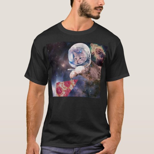 cat astronaut - funny cats - cats in space T-Shirt
