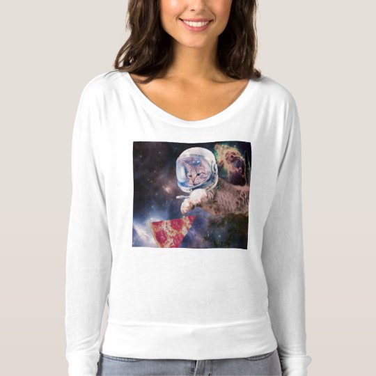 cat astronaut - funny cats - cats in space t-shirt
