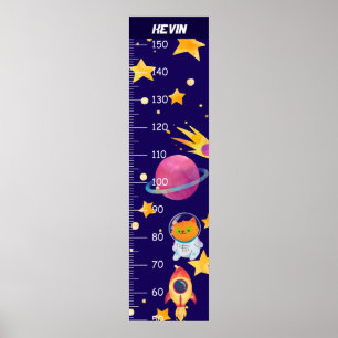 Cat Astronaut In Space Growth Chart