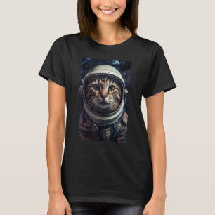Cat astronaut space T-Shirt