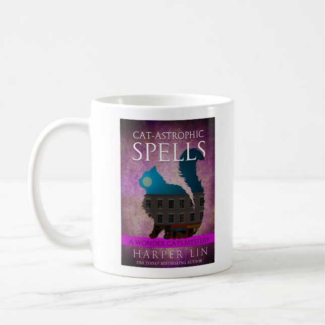 Cat-astrophic Spells - I Speak Cat Mug (Left)