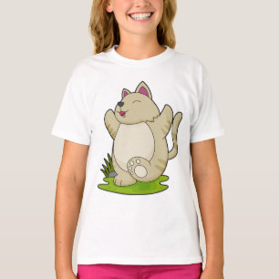 Cat at Yoga T-Shirt