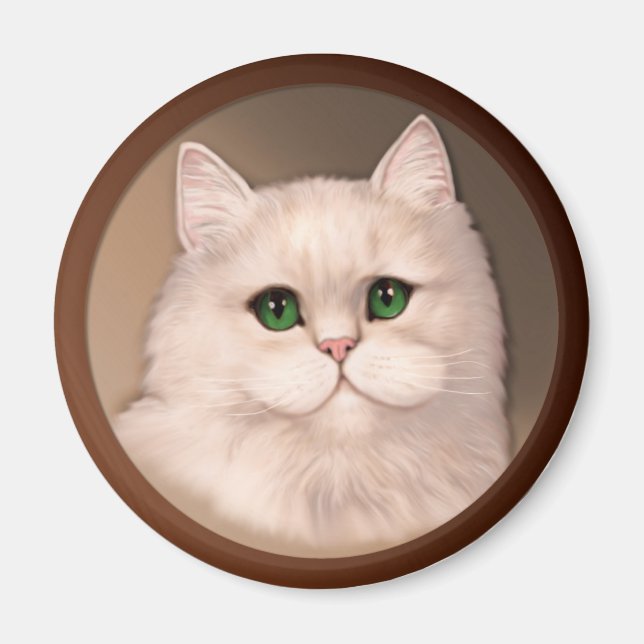 Cat Attitude Magnet (Front)