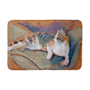 Cat, August Macke Bath Mat