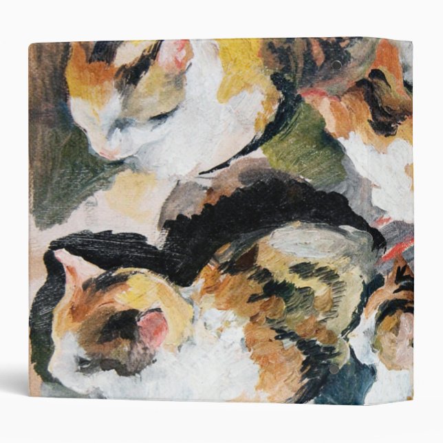 Cat, August Macke Binder (Back/Spine)