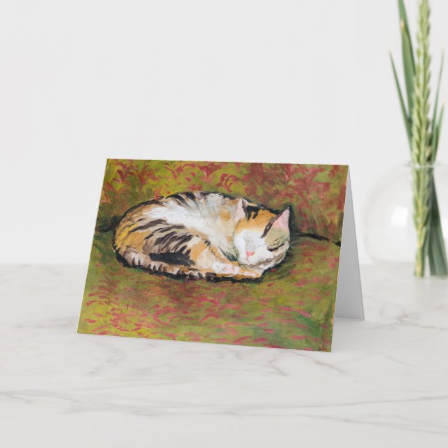 Cat, August Macke Card (Front)