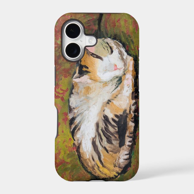 Cat, August Macke Case-Mate iPhone Case (Back)
