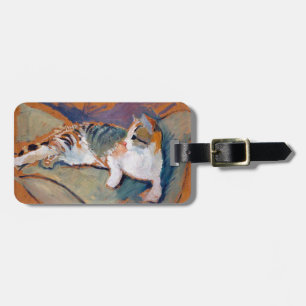 Cat, August Macke Luggage Tag