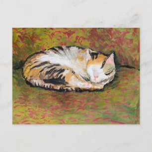 Cat, August Macke Postcard