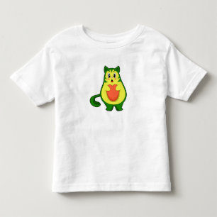 Cat Avocado Toddler T-shirt