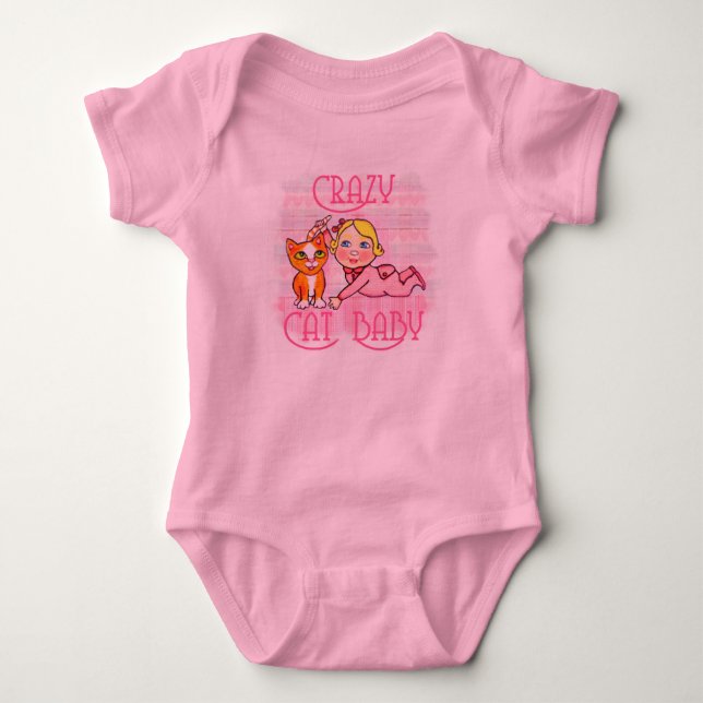 Cat Baby Bodysuit (Front)