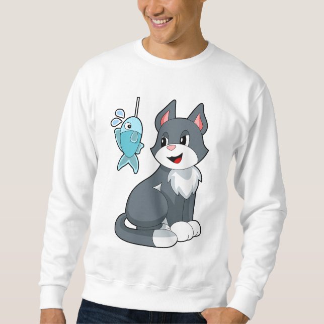 Cat Bait Fish Sweatshirt (Front)