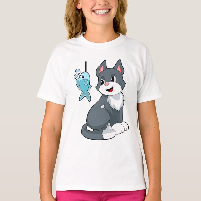 Cat Bait Fish T-Shirt (Front)