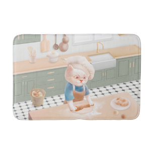 Cat Baker Baby – Cozy Morning Kneading Bath Mat