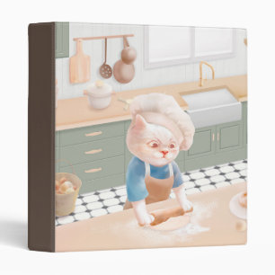 Cat Baker Baby – Cozy Morning Kneading Binder