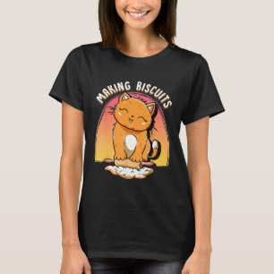 Cat Baking Biscuits  Cat Pastry Chef Shirt