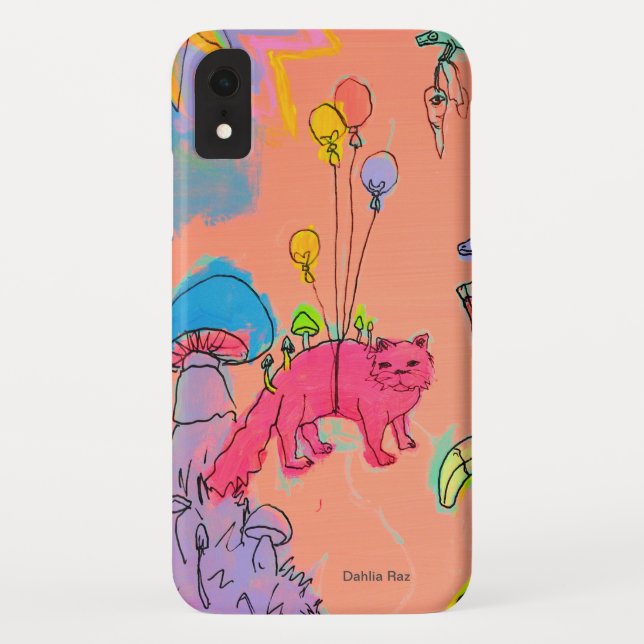 Cat balloons Case-Mate iPhone case (Back)