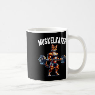 Cat Barbell Design For Bodybuilders Bodybuilding  Coffee Mug