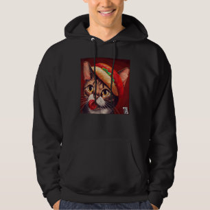 Cat Basketball Taco Hoodie