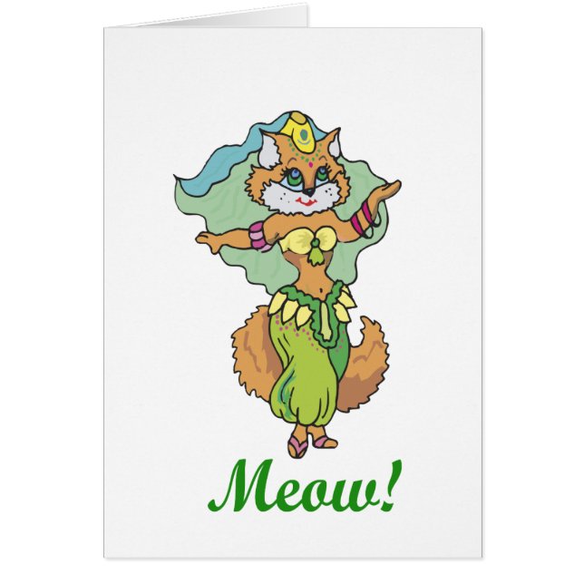 Cat Belly Dancer (Front)