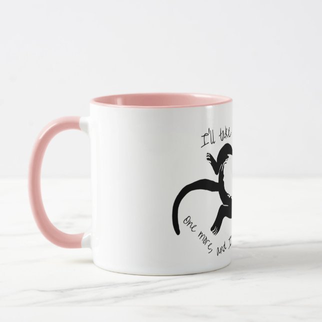 Cat Belly Rub Mug (Left)