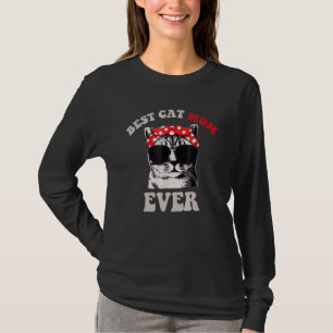Cat Best Cat Mom Ever Meow with my Cat for Women 3 T-Shirt