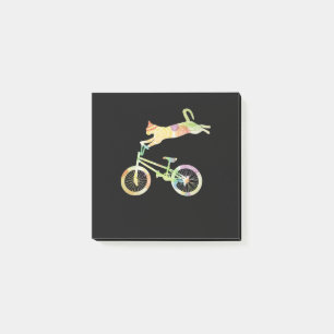 Cat Bike Cycling Bicycle  - Your Gift Collection Post-it Notes