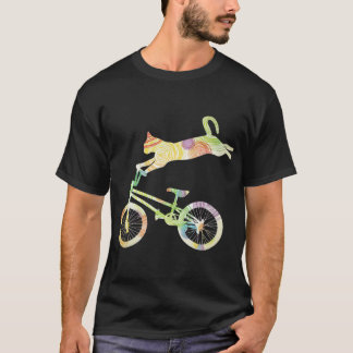 Cat Bike Cycling Bicycle Your Gift Collection T-Shirt