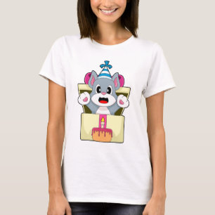 Cat Birthday Cake T-Shirt