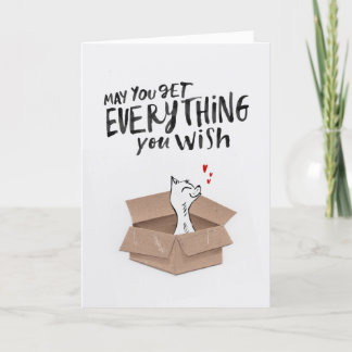 Cat Birthday Card