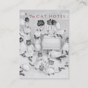 Cat Boarding/Vet Clinic - Two Sided Business Card