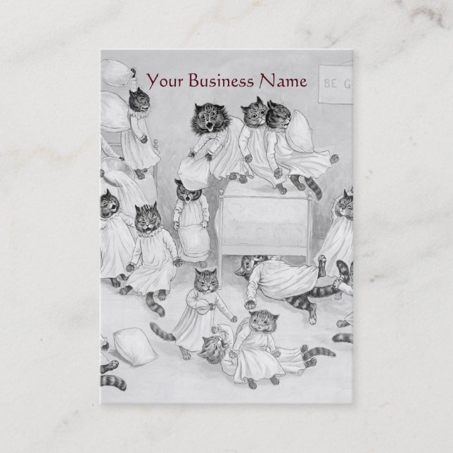 Cat Boarding - Veterinarian - Business Card (Front)