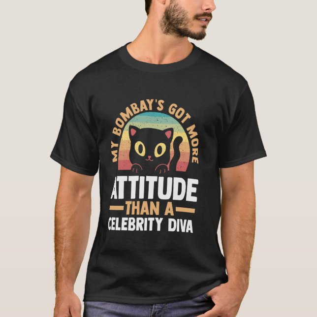 Cat Bombay T-Shirt (Front)