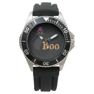 Cat Boo Halloween Watch