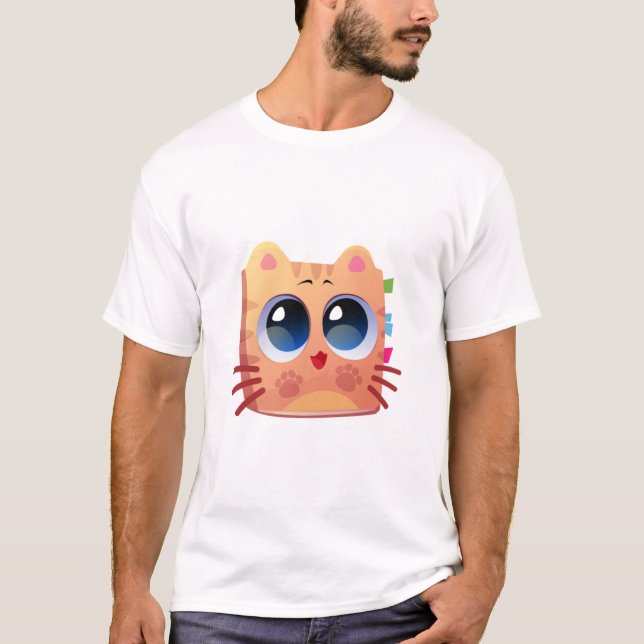 Cat Book  T-Shirt (Front)