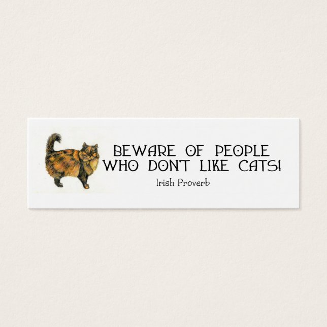 Cat Bookmark (Front)