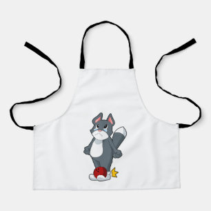 Cat Bowling Bowling ball Apron