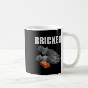 Cat Bricked Funny Knocked Out Meme Silly Cats Sayi Coffee Mug
